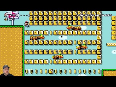 Видео: Super Mario Maker: 100 жизней Марио, сложно
