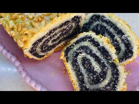 Видео: Самый Вкусный Маковый рулет! Такой нельзя  купить в магазине!