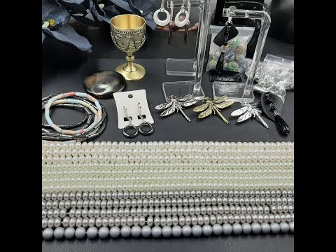 Видео: Распаковка товаров с Алиэкспресс. Жемчуг. Фурнитура для бижутерии