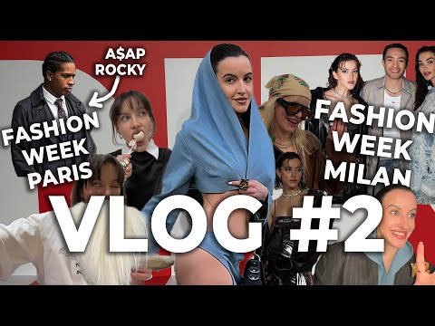 Видео: VLOG з FASHION WEEK. Мілан, Париж, зустріч з Чак Бассом. Образ з хвостом та тонкі брові.