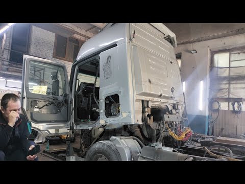 Видео: Ремонтирую мерседес актрос #mercedes ч1.
