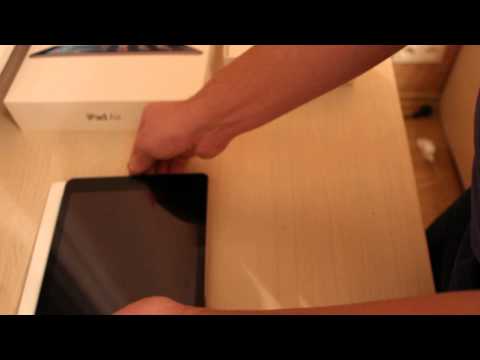 Видео: Распаковка IPad Air
