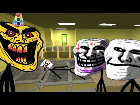 Видео: Троллдж инцидент ,,BACKROOMS,, часть 2 #trollface #trollge #trollgeincident #scary #backrooms
