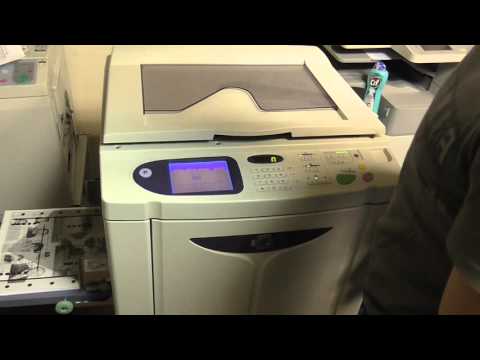Видео: Ризограф Riso EZ570E