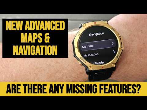 Видео: Обзор Amazfit T-Rex 3 Pro: месяц спустя! Секретные функции, офлайн-карты и реальный тест времени ...