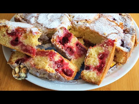 Видео: Вкуснотища! ВИШНЁВЫЙ ПИРОГ из замороженной вишни, просто! Cherry Pie