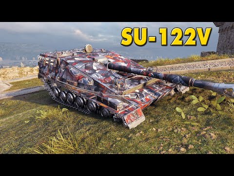 Видео: СУ-122В - Новый танк на карте Химмельсдорф - World of Tanks