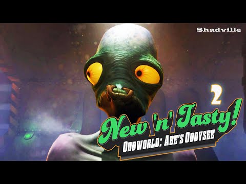 Видео: Эйб на Скотном дворе ▬ Oddworld: New 'n' Tasty Прохождение игры #2