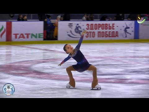 Видео: Талипова Нелли. Кубок Нефтяника 15 12 23. Юный фигурист