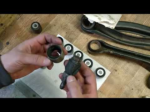 Видео: Самодельные сайлентблоки на Mercedes