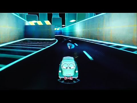 Видео: [PS3] Приключения молодого профессора Цундаппа в игре "Disney Pixar ТАЧКИ 2" - Тренировка