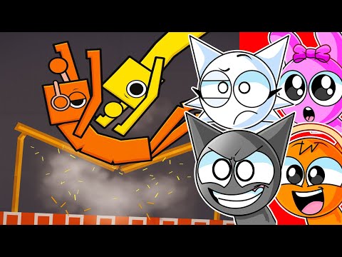 Видео: Реакция на SPRUNKI в PEOPLE PLAYGROUND!