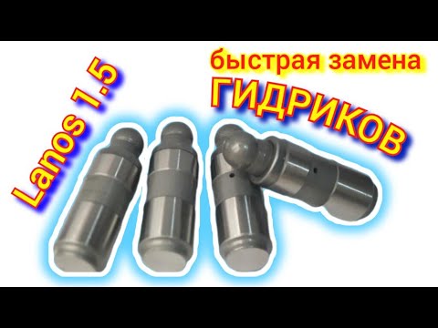 Видео: Lanos 1.5 - Замена гидриков и рокеров по быстрому #ланос #гидрикиланос #дэу #daewoo #рокераланос