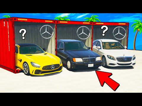 Видео: МАҒАН ҚАЙ МЕРСЕДЕС ТҮСТІ?! КОНТЕЙНЕР ҮШІН ШАЙҚАС! ГТА 5 қазақша