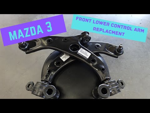 Видео: Замена нижнего рычага подвески Mazda 3 3-го поколения