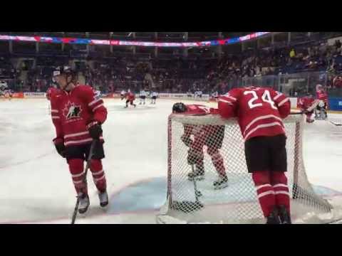 Видео: Раскатка сборной Канады