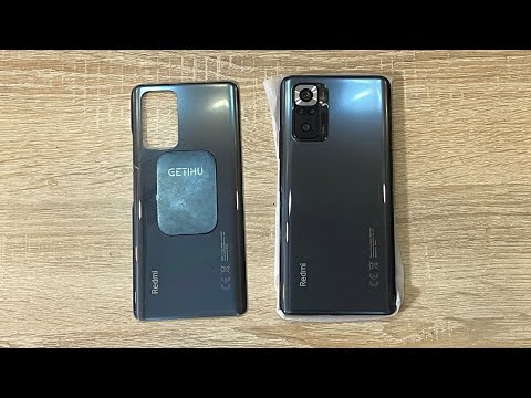 Видео: Замена задней стеклянной крышки Xiaomi Redmi Note 10 Pro