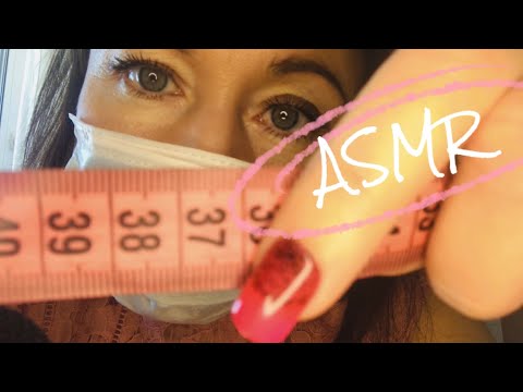 Видео: АСМР сниму с тебя мерки | странные замеры | ASMR MEASURING role play | врач измеряет лицо #асмр