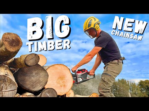 Видео: Это то, чего вы ждете от бензопилы? Мы тестируем Cramer CS36!