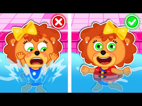 Видео: Маша и Леопольд. Спасательный жилет - Мультик для детей - Lion Family на русском