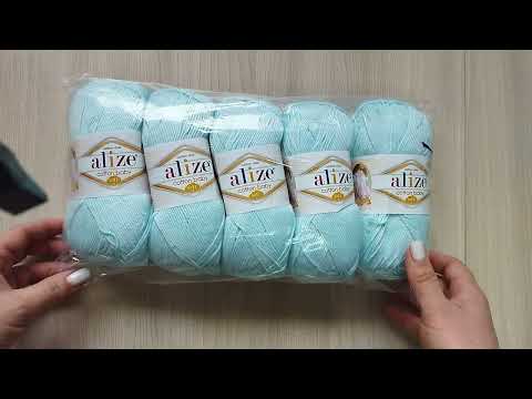 Видео: Поступление пряжи.14.03.2023 Новые оттенки Ализе Артисан и летняя пряжа.Ну и куда же без Вултайма)))