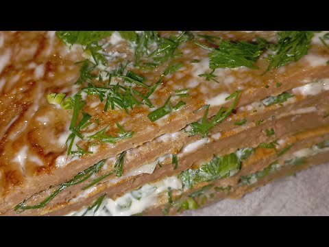 Видео: Печёночный торт вкусно и быстро