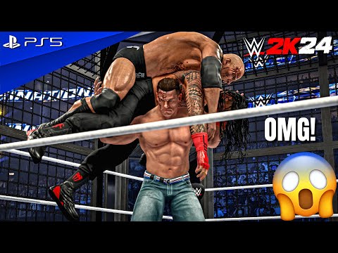 Видео: WWE 2K24 — Легендарный матч «Elimination Chamber» | PS5™ [4K60]