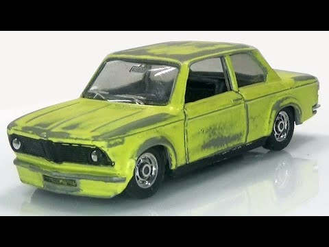 Видео: БМВ 2002 Турбо. Восстановление модели Solido №28 до заводского состояния.