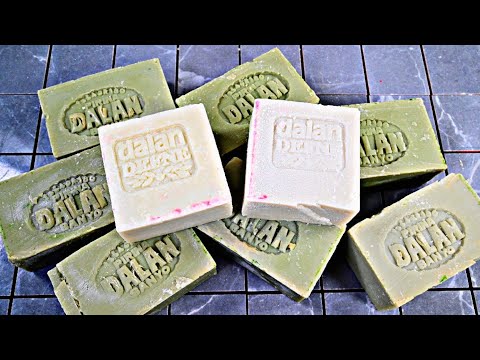 Видео: ASMR SOAP. 💚Резка сухого мыла. Satisfying video💚