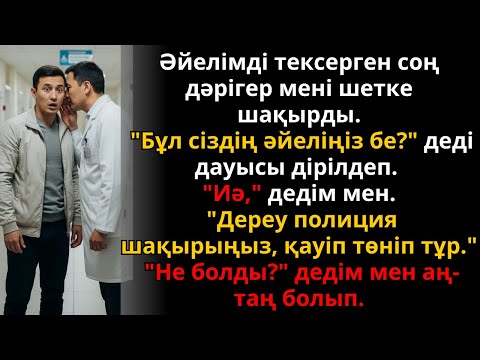 Видео: Әйелім анализ тапсырған соң дәрігер сыбырлап: «Полиция шақырыңыз» деді, тағдырлы оқиға | Жаңа әңгіме