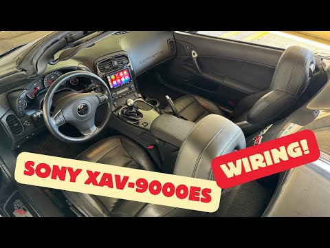 Видео: Модернизация стереосистемы C6 Corvette — проводка Sony XAV-9000ES и интерфейс проводки PAC — част...