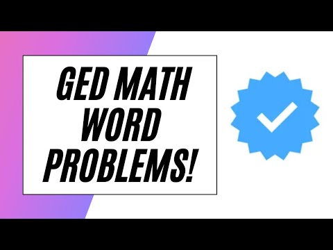 Видео: Текстовые задачи по математике для GED — ЛЕГКО!