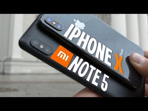 Видео: XIAOMI REDMI NOTE 5 против АЙФОН Х! Сравнение камер смартфонов. Фото и видео съемка