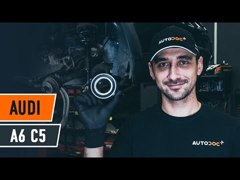 Видео: Как да сменим предни лагер главина на AUDI A6 C5 Avant [AUTODOC УРОК]