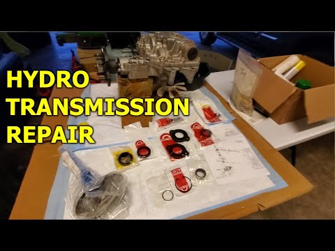 Видео: Часть 3: Ремонт гидростатической трансмиссии John Deere Z920m