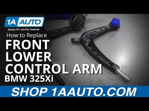 Видео: Как заменить передний нижний рычаг подвески BMW 325Xi 01-05