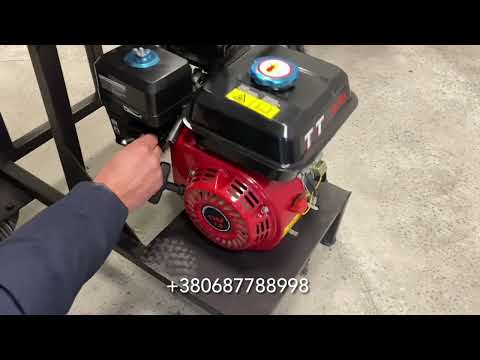 Видео: Дробилка измельчитель веток в сборе. Запуск двигателя!