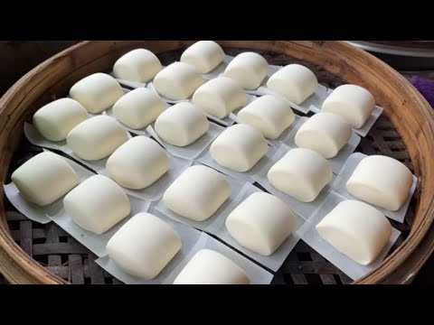 Видео: Удивительно ! Булочки со свининой, мастер приготовления хлеба на пару ! - Тайваньская уличная еда