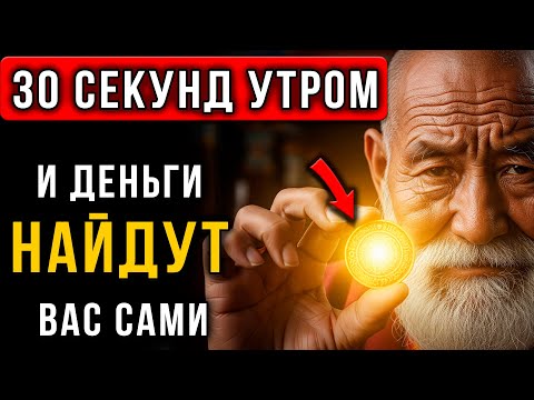 Видео: 30 СЕКУНД УТРОМ. Тибетский ДЕНЕЖНЫЙ магнит, чтобы деньги сами искали ВАС