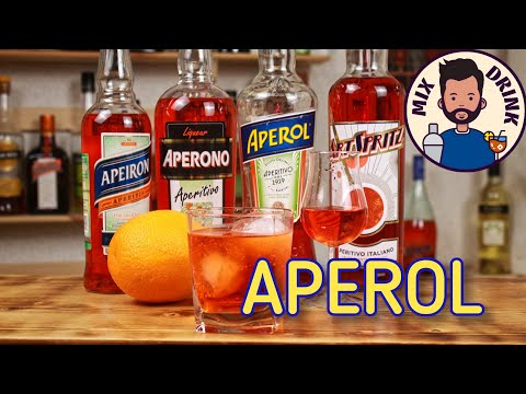 Видео: Сравнение Aperol, Aperono  из Ленты, Apeiron  из КиБ, ArtSpritz из ОКей, Апероль Шприц