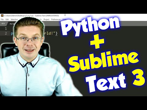 Видео: Как использовать Sublime Text для Python