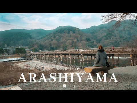 Видео: Красивые зимние пейзажи в Арасияме, Киото и теплые огни Гиона ночью 🏮