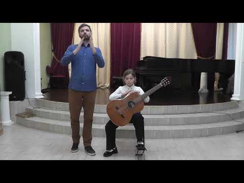 Видео: Открытый урок преподавателя по классу гитары Нужных И.Ю.