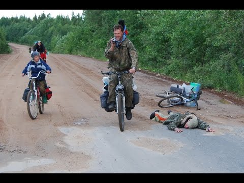 Видео: Ледяной велопоход по реке Онеге: Плесецк-Ворзогоры 2008 - фильм от ГородокТВъ