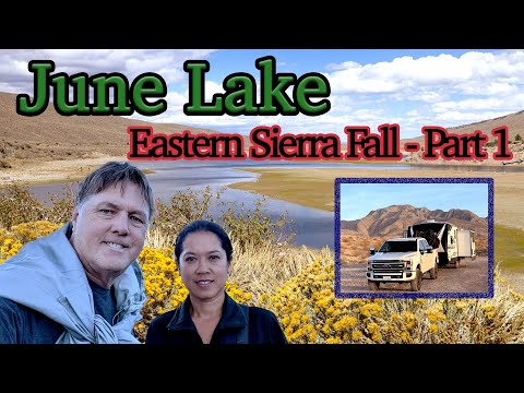 Видео: Бундокинг между озером Джун и горой Маммот: Восточная Сьерра — осень 2022 г.