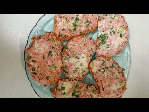 Видео: Горячие бутерброды-Мини пицца🍕