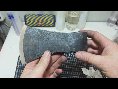 Видео: Топор для бушкрафта из старого советского топора