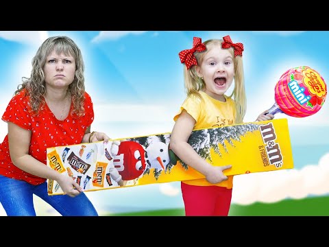 Видео: Полина и история про вредные сладости