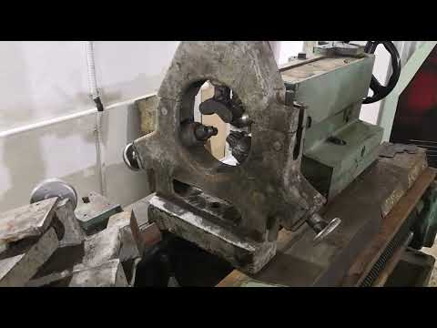 Видео: Родной  люнет токарного станка фт11 (16б25псп) 