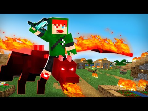 Видео: ВЫЖИВАНИЕ С ДРАКОНАМИ В MINECRAFT!!